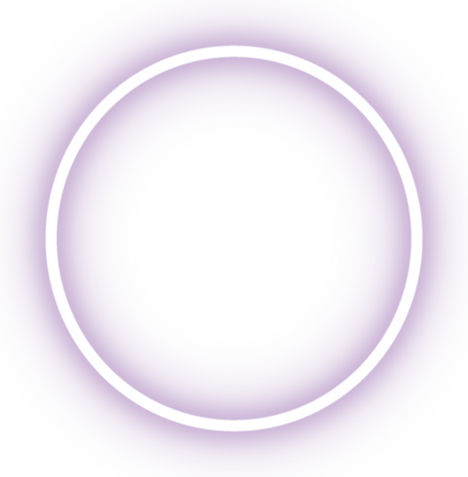 Purple Neon Circle 